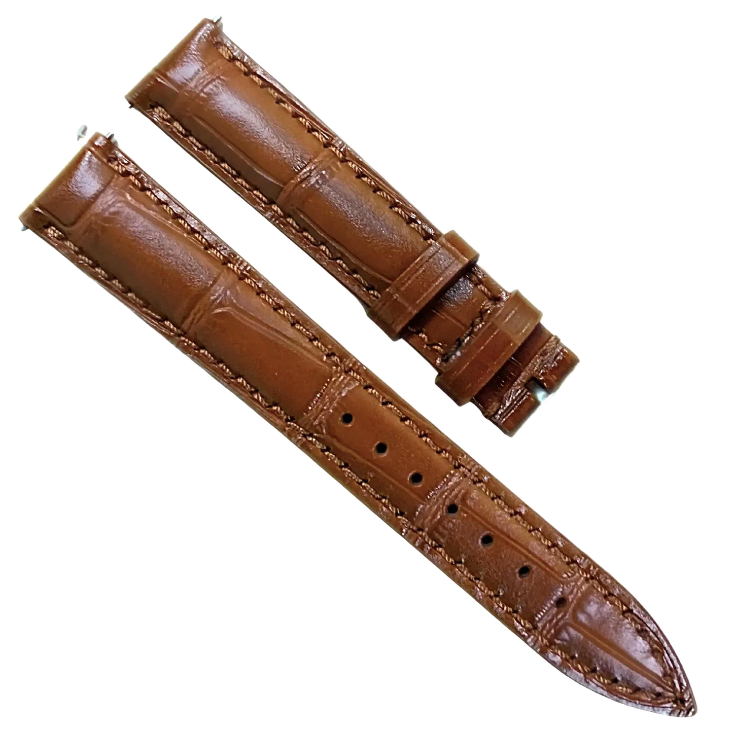 Genuine Franck Muller Watch Band 17mm x 16mm – Tan