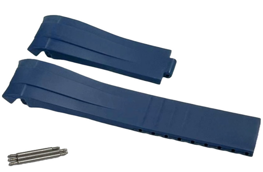 ROLEX BLUE Watch Band 21MM Fits DateJust SUBMARINER GMT DAYTONA EXPLORER