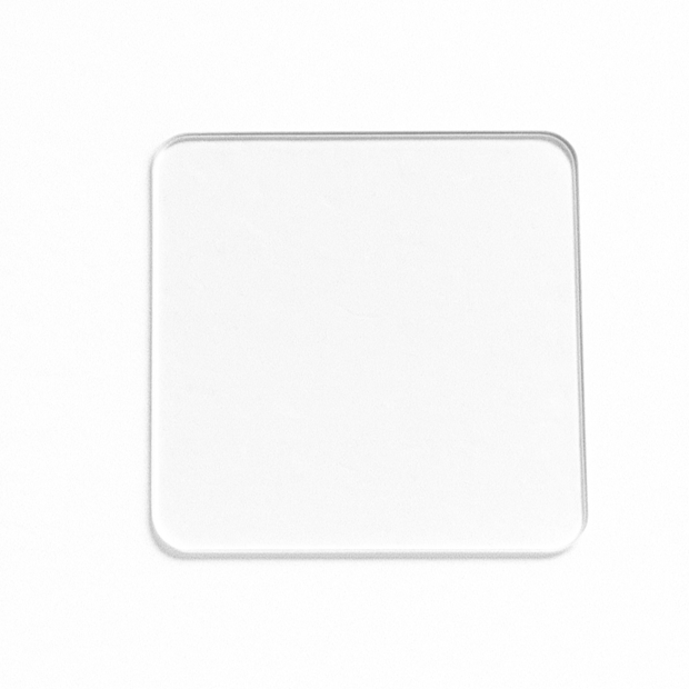Square-Cut Sapphire Crystal 15.3mm | High-Quality Sapphire Crystal