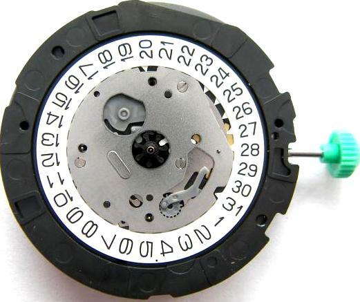 Watch Movement Quartz .Miyota OS60 Date at 3 Chorono fit Citizen and Others