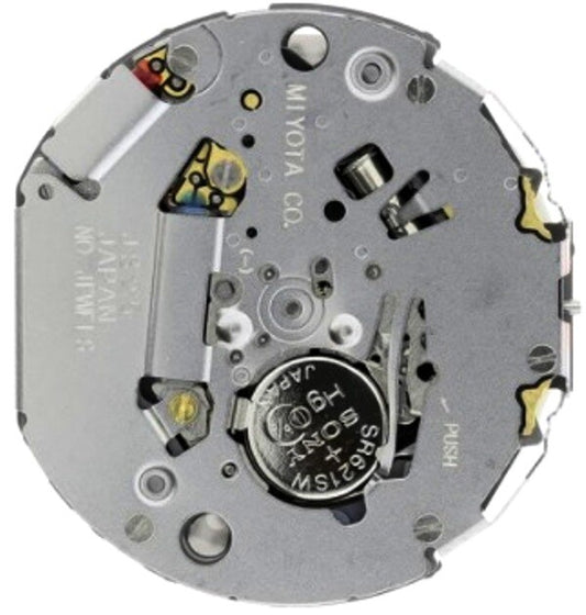 Miyota JS25 Movement Japan 3 Hands, Date at 4:30
