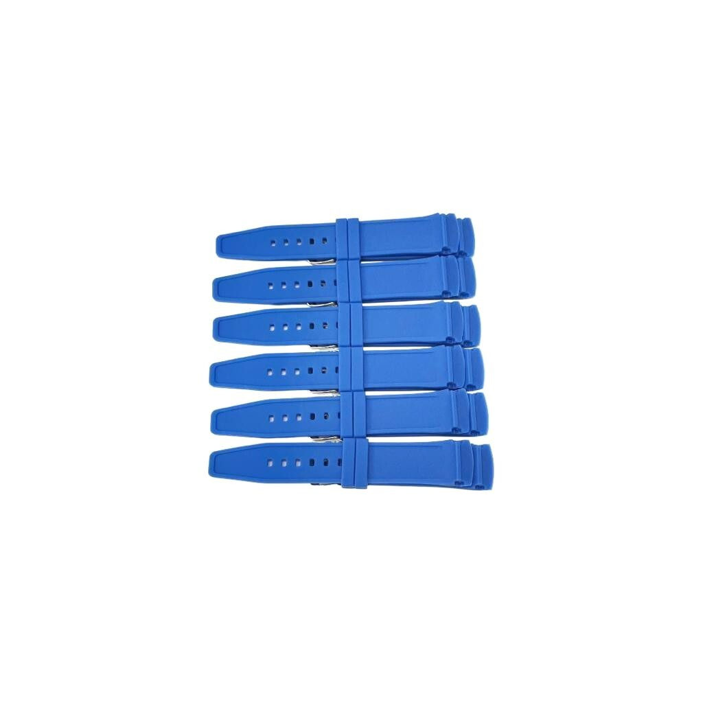 Premium Quality Straight End Watch Silicone Rubber Watch Band 22MM