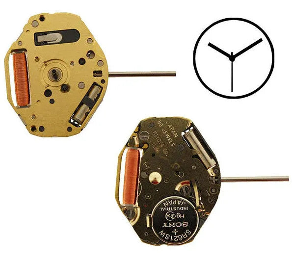 Miyota 1L36 - 3 / GL34 - 3 Hand  citizen watch movement quartz