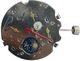 Chinese Watch Movement Automatic Mechanical TY2876 Date at 3:00, 4EYES, Sun&Moon