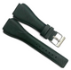 Green Color Bell Ross Crazy Horse Genuine Leather Watch Band Straps Men' 18mm