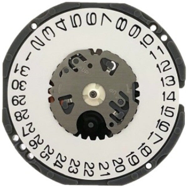  Watch Movement Quartz Hattori PC34 3 Hands dat 3 Japan Made Height 4.1mm