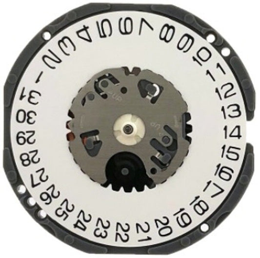  Watch Movement Quartz Hattori PC34 3 Hands dat 3 Japan Made Height 4.1mm