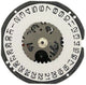  Watch Movement Quartz Hattori PC34 3 Hands dat 3 Japan Made Height 4.1mm