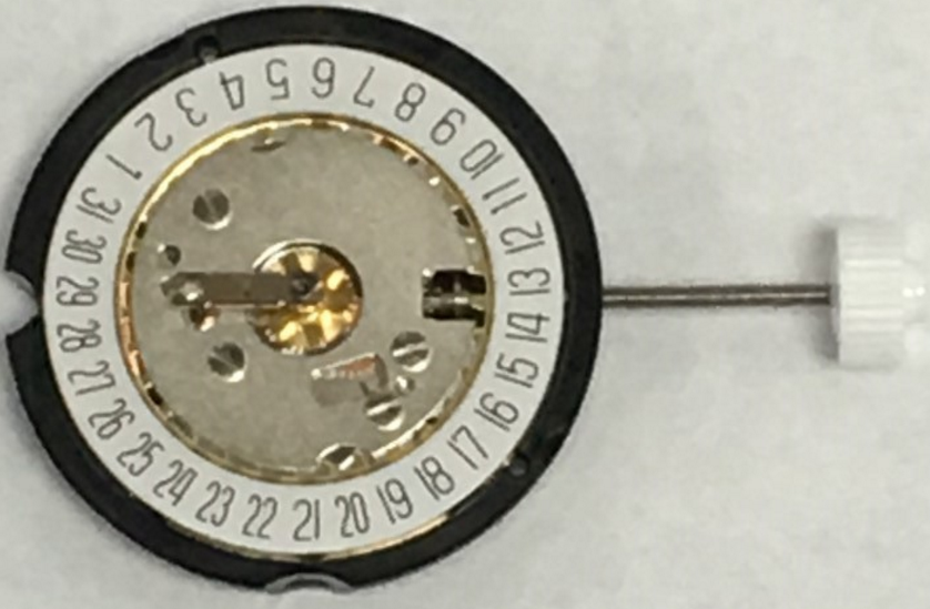 Ronda 585 Watch Movement Date at 6 Position Swiss Made