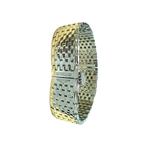 18mm Silver Stainless Steel Watch Strap – Replacement Band for Longines Watches