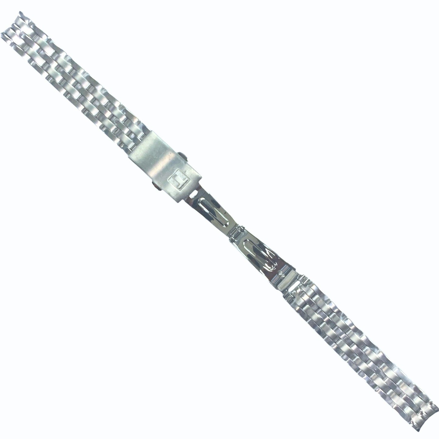 14mm Stainless Steel Watch Band Bracelet - Compatible with Tissot  T033210 -
