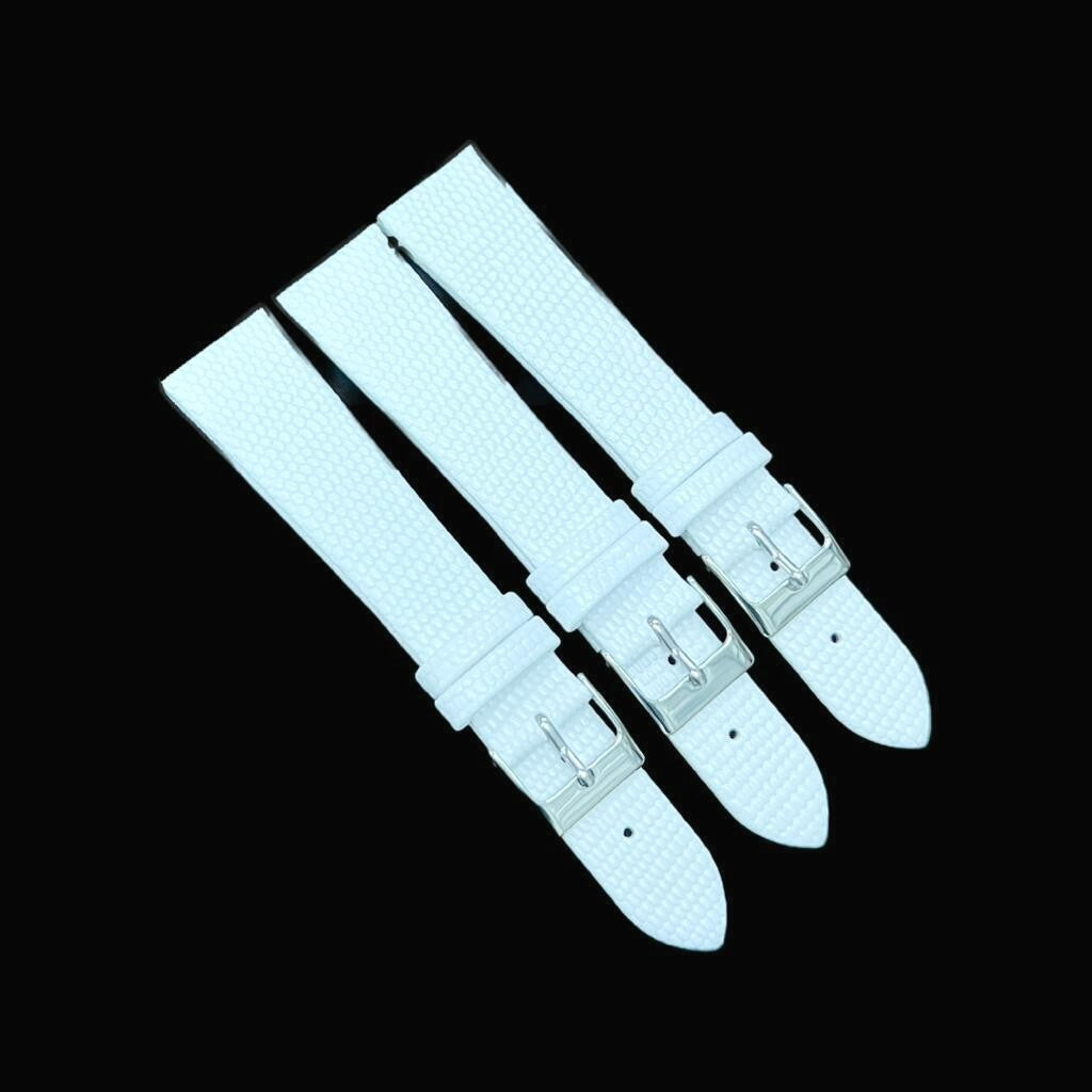 Best Quality Watch Bands Genuine Leather Lizard Grain Flat 12- 24mm