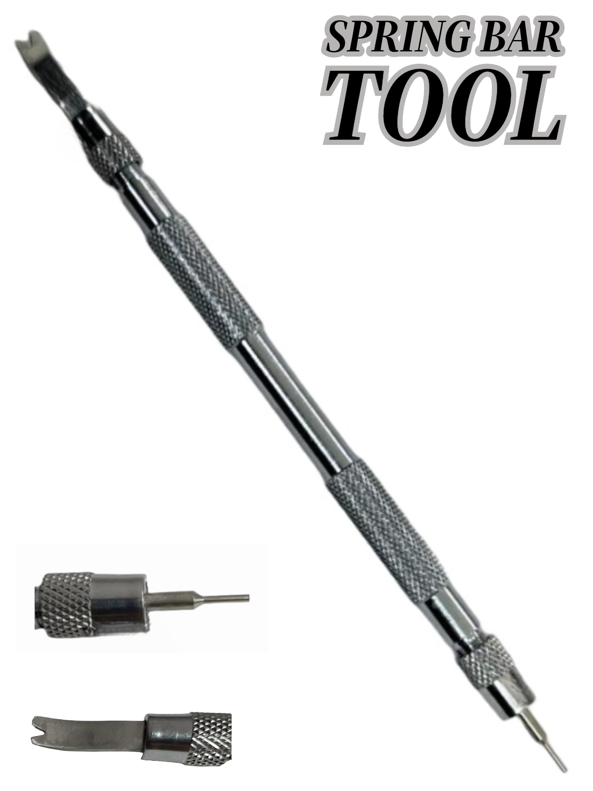 Spring Bar Pin Pusher, Link Remover,  Repair Tool for Wristwatch Band Adjustment
