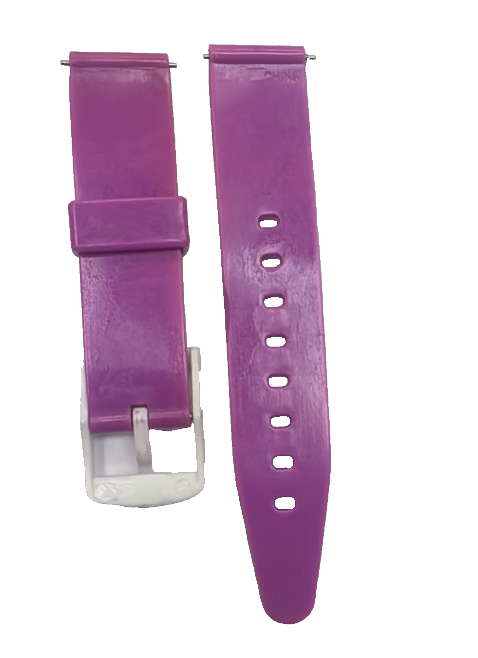 16MM PLASTIC PVC WATCH BAND SUN AND CLOUDS DESIGN