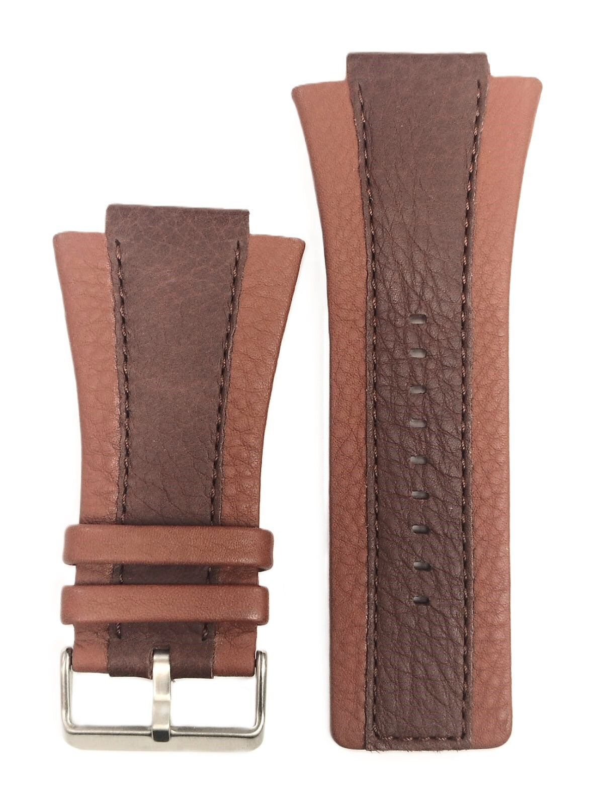 HIGH QUALITY LEATHER WATCH BAND SIZE 42MM/ LUG WIDTH 24MM
