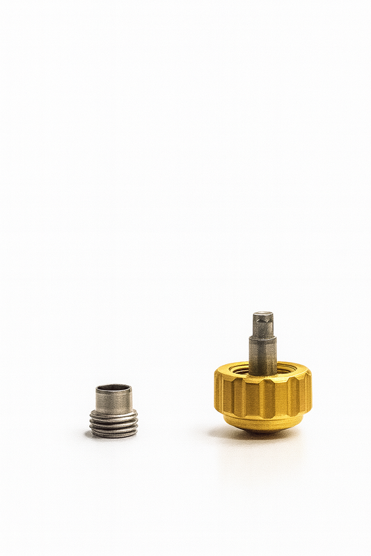 High-Quality Gold Screw Crown - 5.9m Crown | For Casio and Luxury Watch Brand
