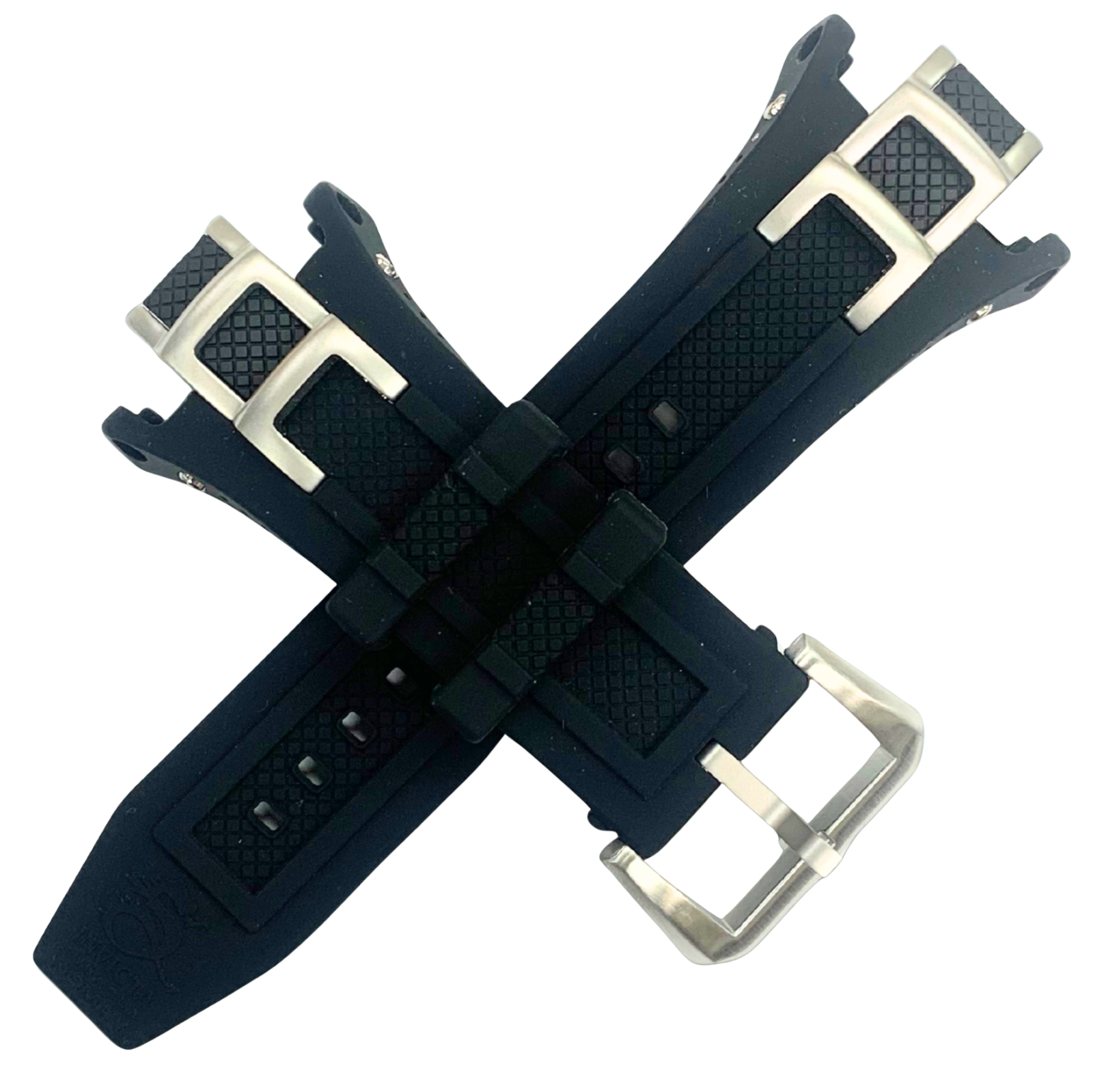 Genuine INVICTA SUBAQUA NOMA V 12880 Black Rubber Watch Band- 36mm Wide 16mm Lug