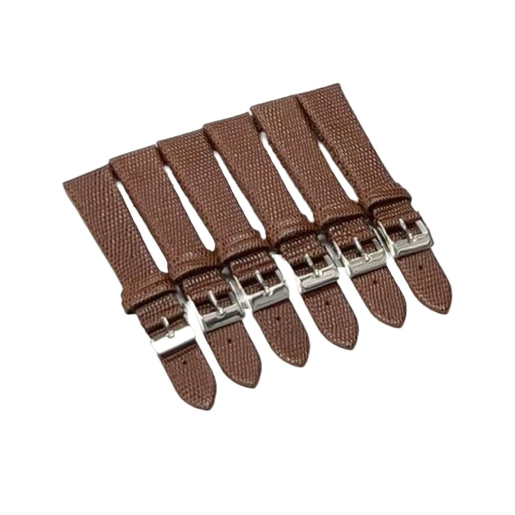 Best Quality Watch Bands Genuine Leather Lizard Grain  Plain 12- 24mm