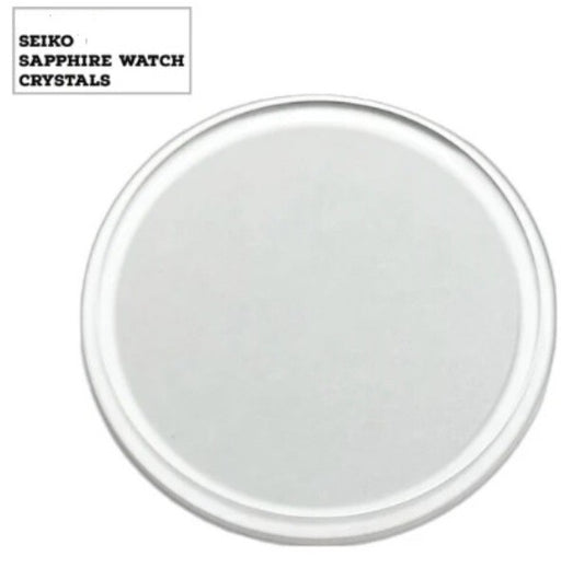 Sapphire Crystals Seiko (31.5*2.90)mm Flat Round Shape to Fit 7S26-0020