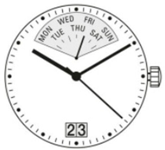 Ronda Watch Movement 7003N Swiss Made