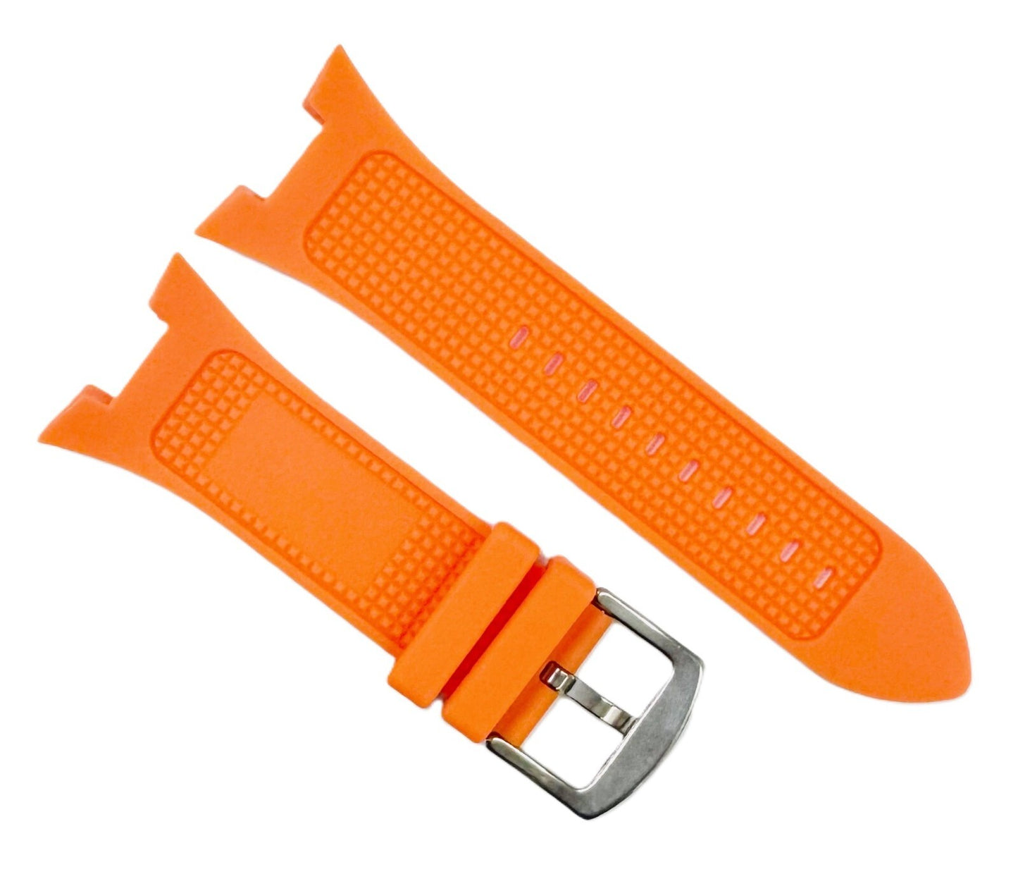31 mm Replacement Rubber Watch Band for Armani Exchange Chronograph Watches