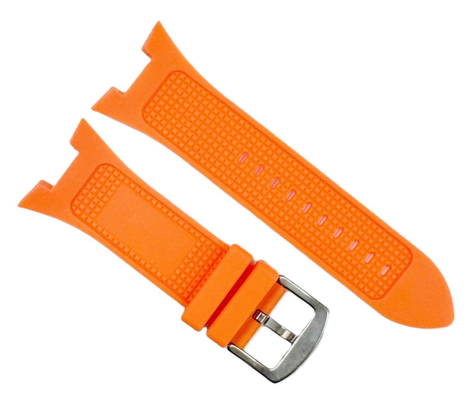 31 mm Replacement Rubber Watch Band for Armani Exchange Chronograph Watches