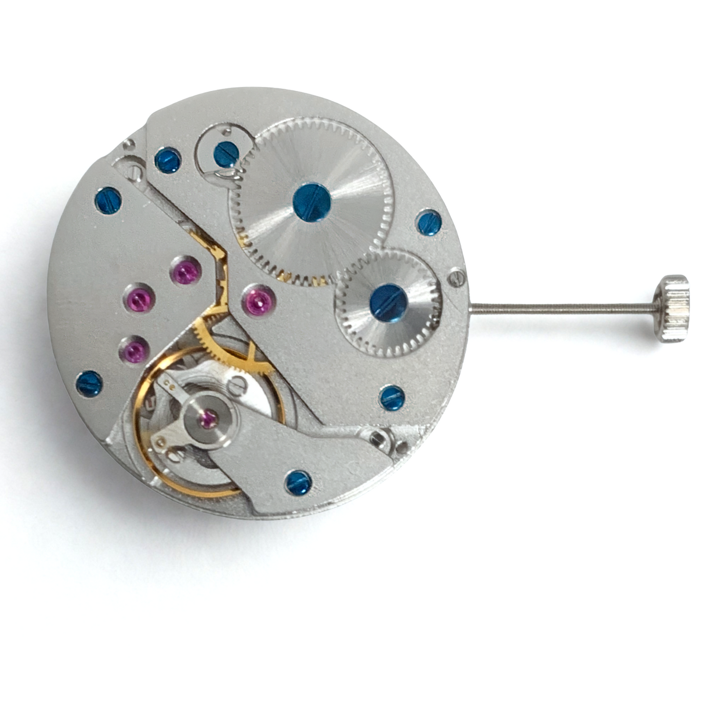 Chinese Mechanical Watch Movement 9011 | 17 Jewel Hand-Wind w/ Second at 9
