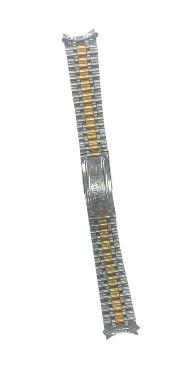 REPLACEMENT BAND BRACELET JUBILEE FOR ROLEX TUDOR 20mm  GOLD/SS TWO TONE