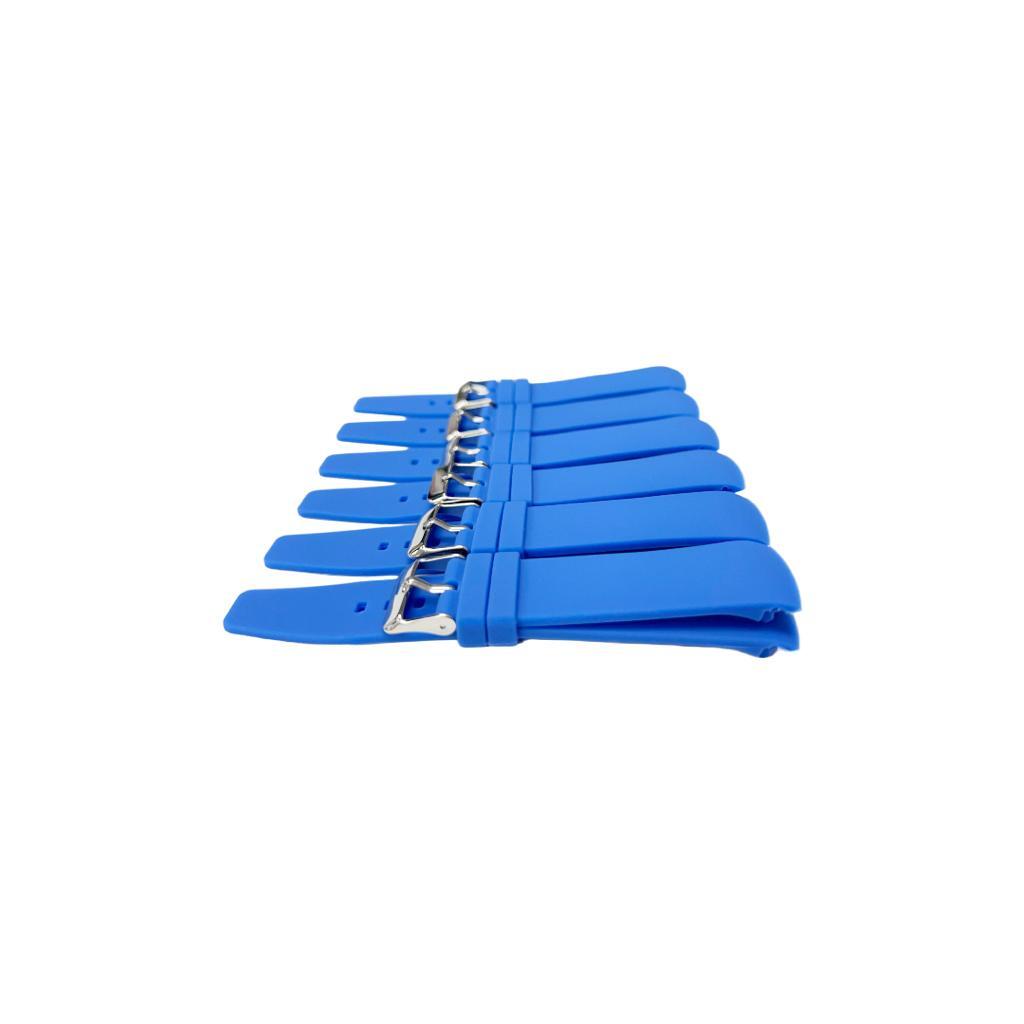 Premium Quality Straight End Watch Silicone Rubber Watch Band 22MM