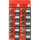 10 Pcs CR2016 Lithium Button Cell Battery Batteries For Watches, Calculator
