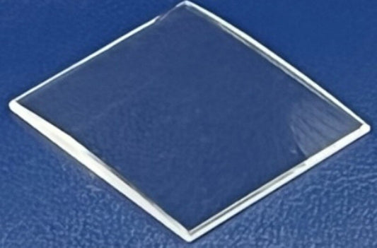 Watch Replacement Crystal Sapphire Curved Fits Cartier (2384) 15.5x15MM