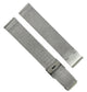 18mm Silver Color Timeless Milanese Mesh Stainless Steel Watch Band