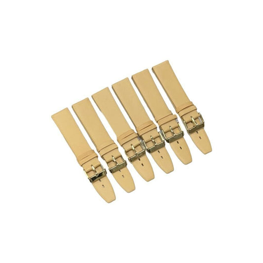 High Quality Watch Bands Flat Genuine Leather Plain 18-24mm