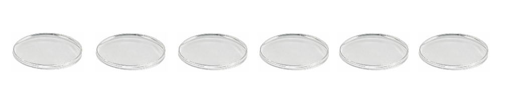Lot of 6pcs Plastic(Acrylic) Watch Crystal For ROLEX TROPIC 30 Fit 6420 & Others