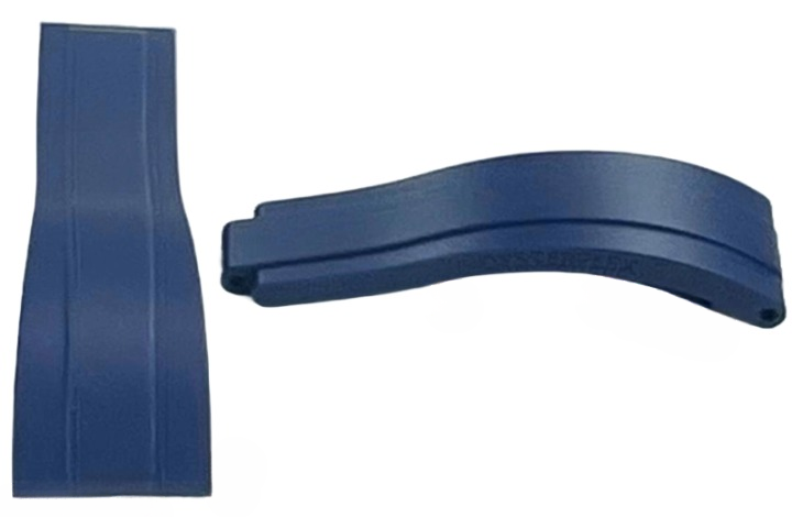 ROLEX Dark Blue OYSTERFLEX Watch Band 20MM Fit SUBMARINER, Rolex Deepsea &others