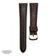 WATCH BAND BROWN GENUINE LEATHER 20MM 