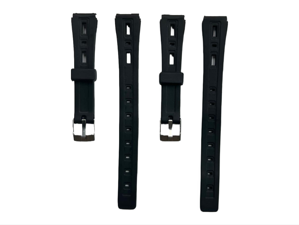 PVC Sport Watch Band Strap 14mm Fits Timex, Casio and others