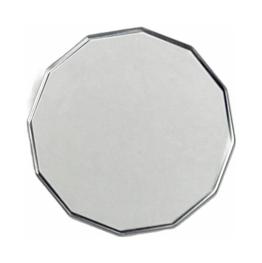 Generic Sapphire Crystals (30.0×1.20)mm fit AUDEMARS PIGUET Hexagon  Silver Trim
