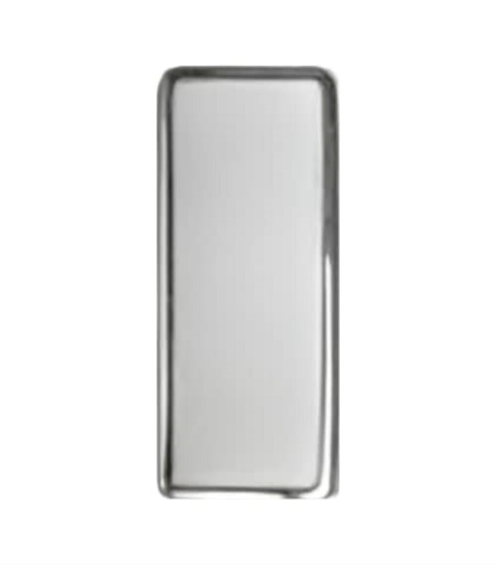 Mineral Crystal BULOVA Ladies Single Domed Silver Trim (21.0×8.5)mm Fit 96T08