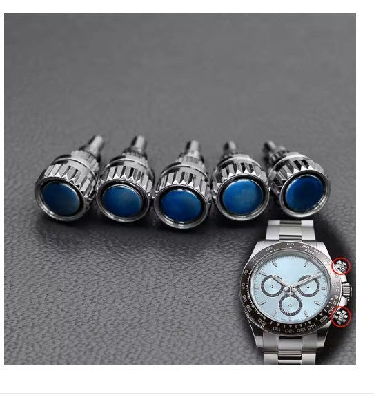 Crown Screw Pusher Fit Daytn Rlx Watch Case 116500 116520