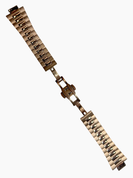 25mm Stainless Steel Rose Gold Watch Band Suitable for Patek Philippe Watch