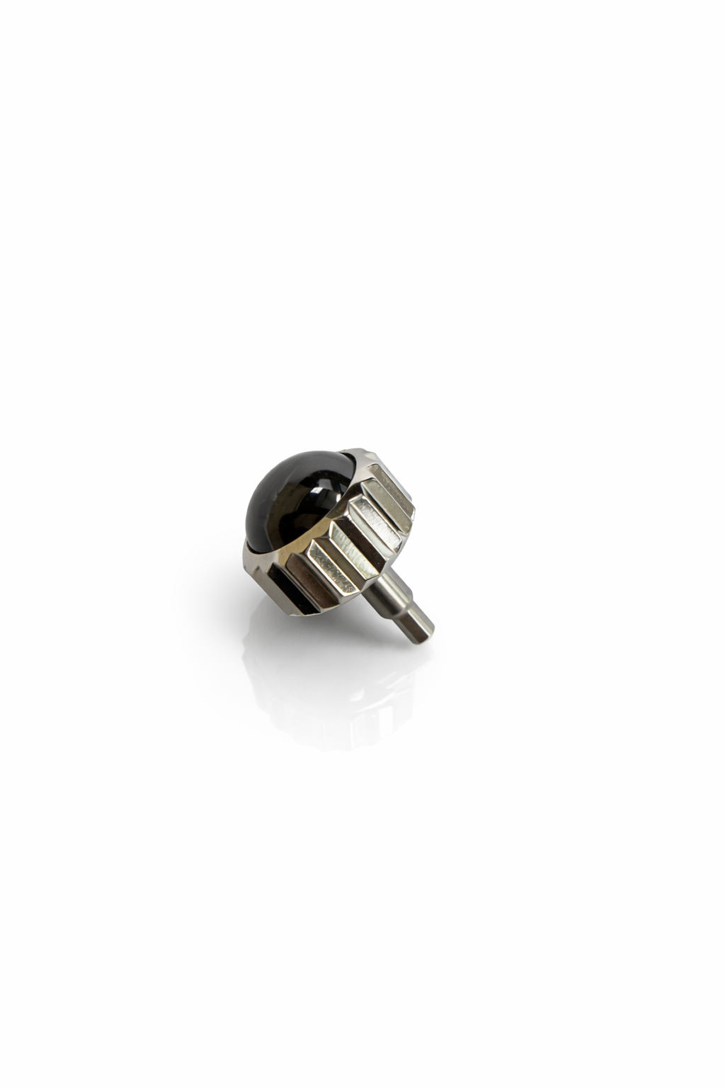 AUTHENTIC Chanel Watch Crown – S&S steel and Ceramic –for D.B 02474