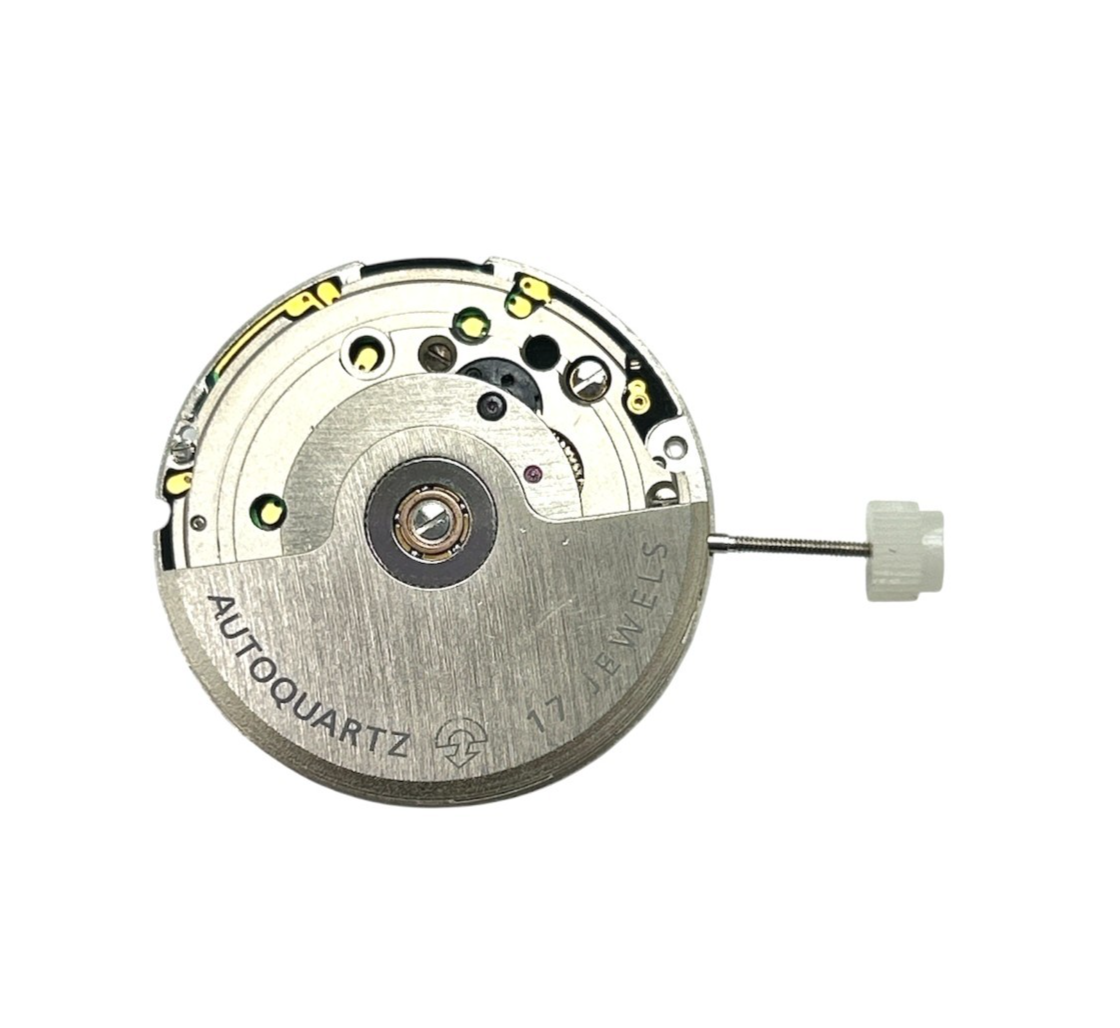 Genuine ETA 205.111 Swiss Autoquartz Movement – 17 Jewels – Date at 3