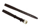 10mm Lizard Grain Burgundy Open Ended Ladies Watch Band