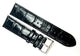 Watch Band Black Genuine Leather Alligator Grain 24MM for BULOVA Watches & other