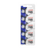 Maxell 303 Watch Cell Batteries SR44SW Silver Oxide New Sealed (Pack of 5)