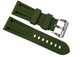 New Watch Band 24mm Rubber Strap ARMY GREEN Color for PANERAI OFFICIAL - Universal Jewelers & Watch Tools Inc.