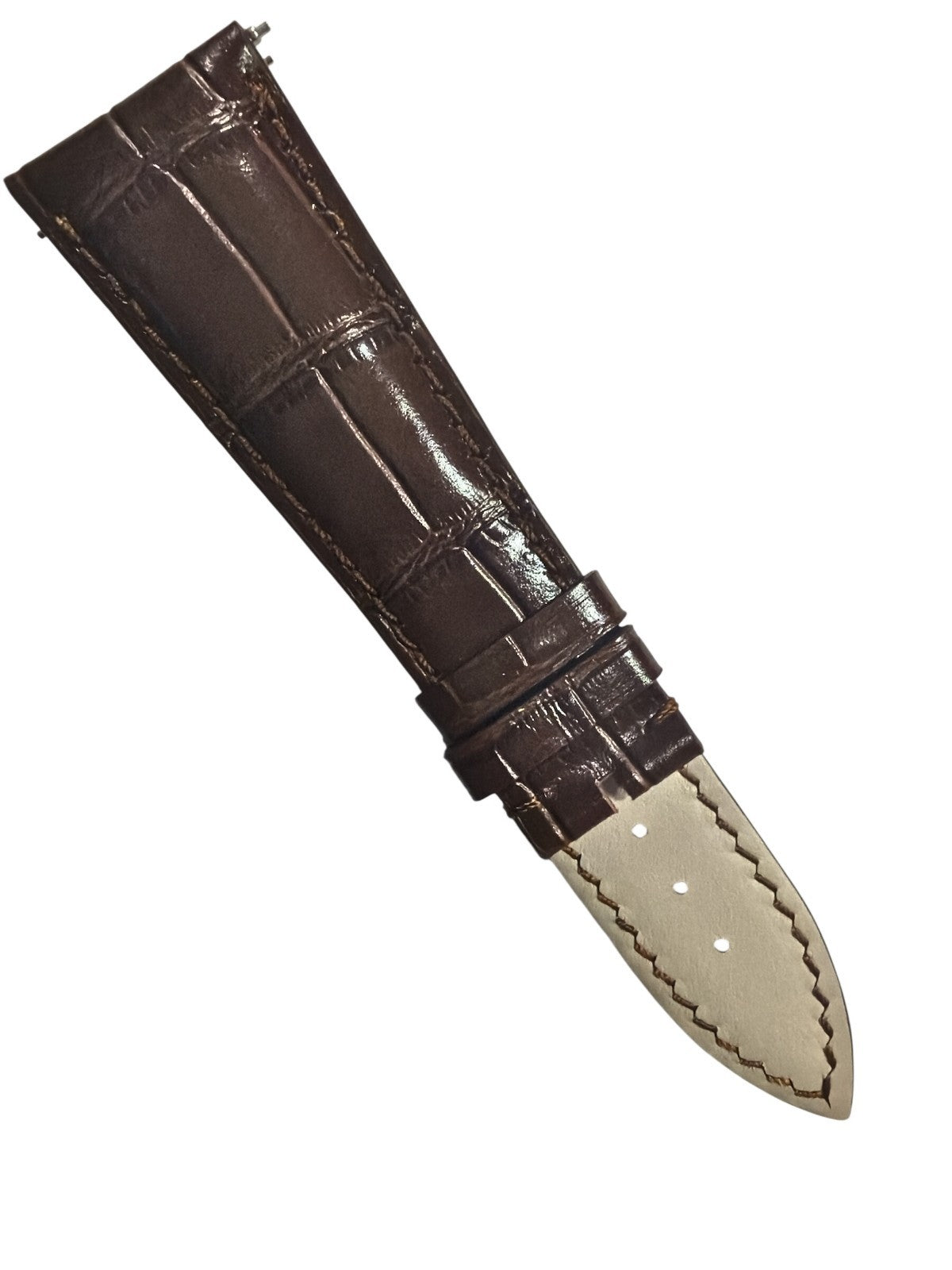 Genuine Franck Muller Watch Band 21mm x 16mm – Dark Brown