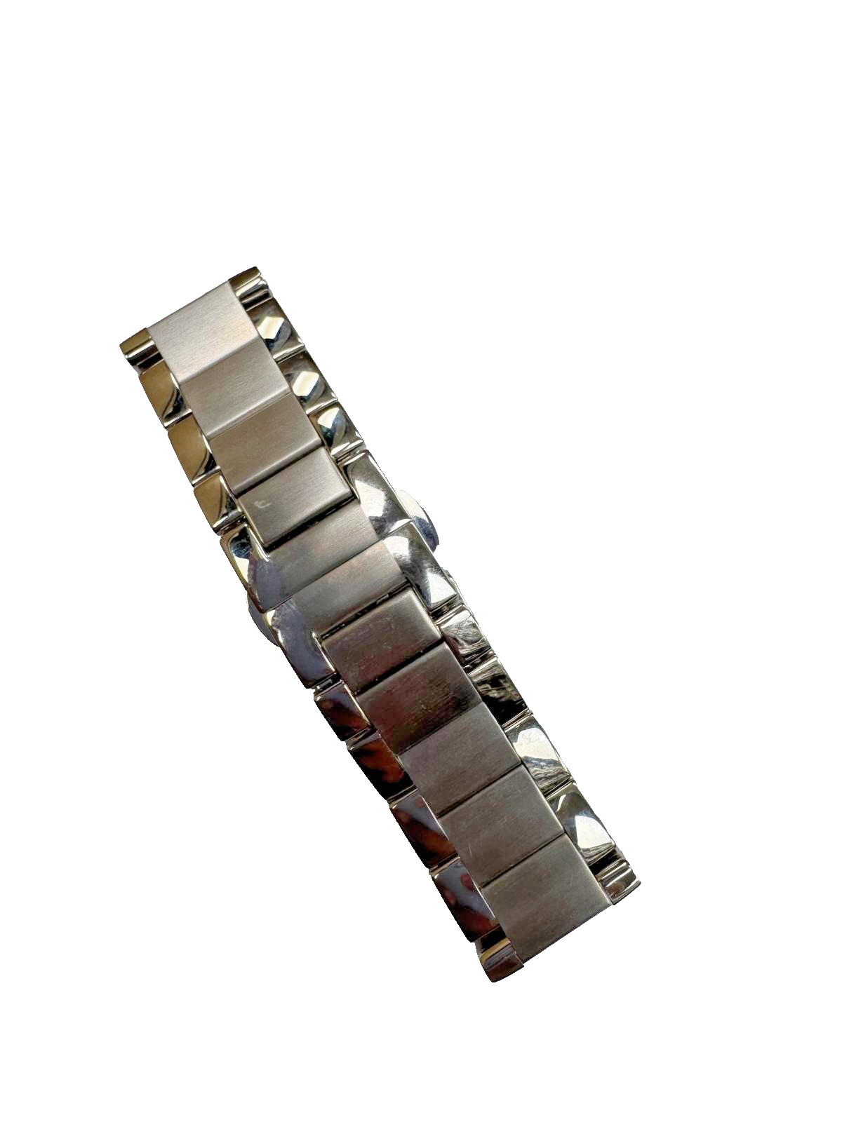 22mm Stainless Steel Silver Color Watch Bracelet Band compatble for Raymond Weil