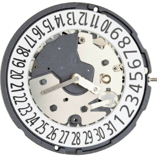 Watch Movement Ronda Chrono 3 Eye Quartz  Z60 Overall Height 6.8mm Dt 6